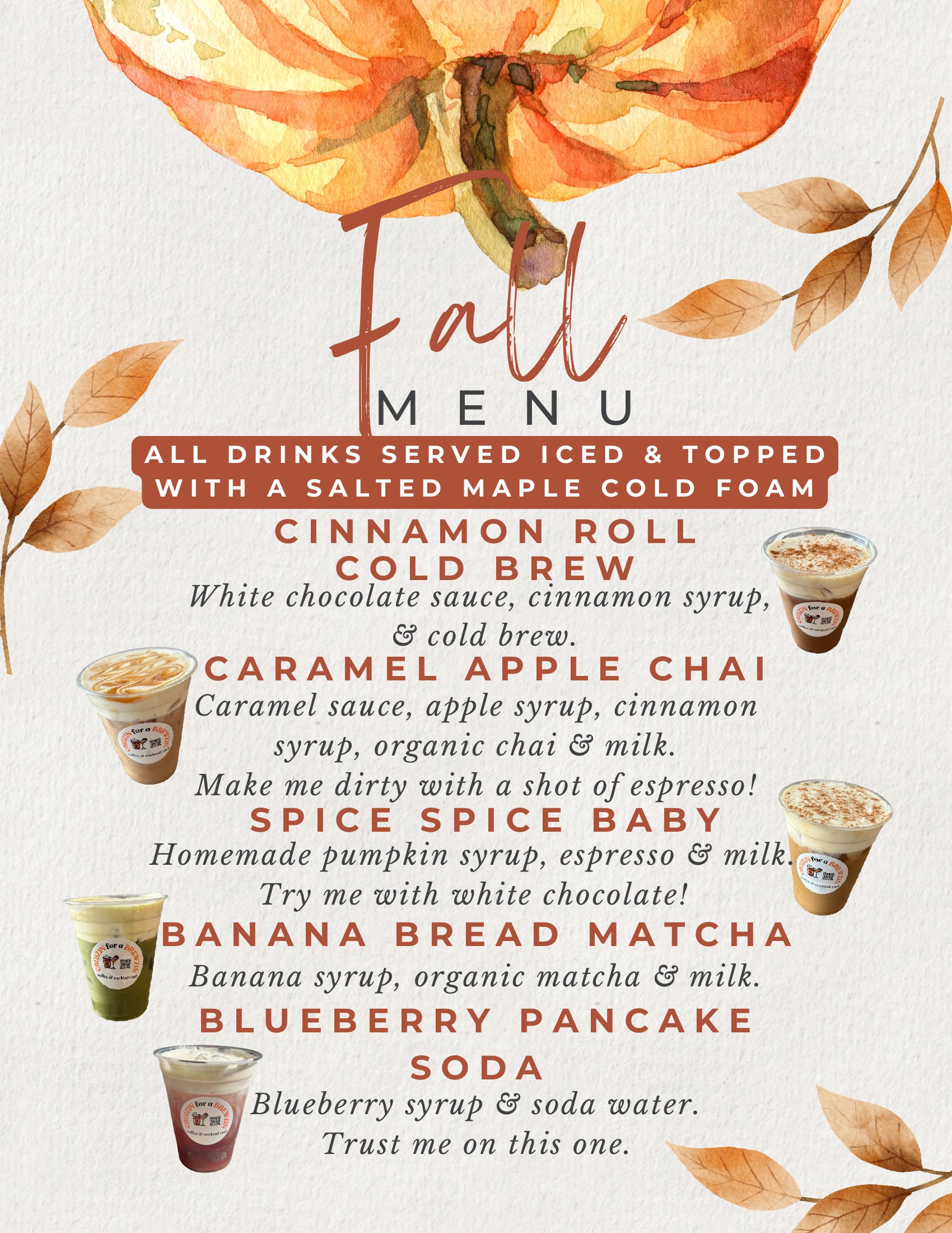 Fall Menu